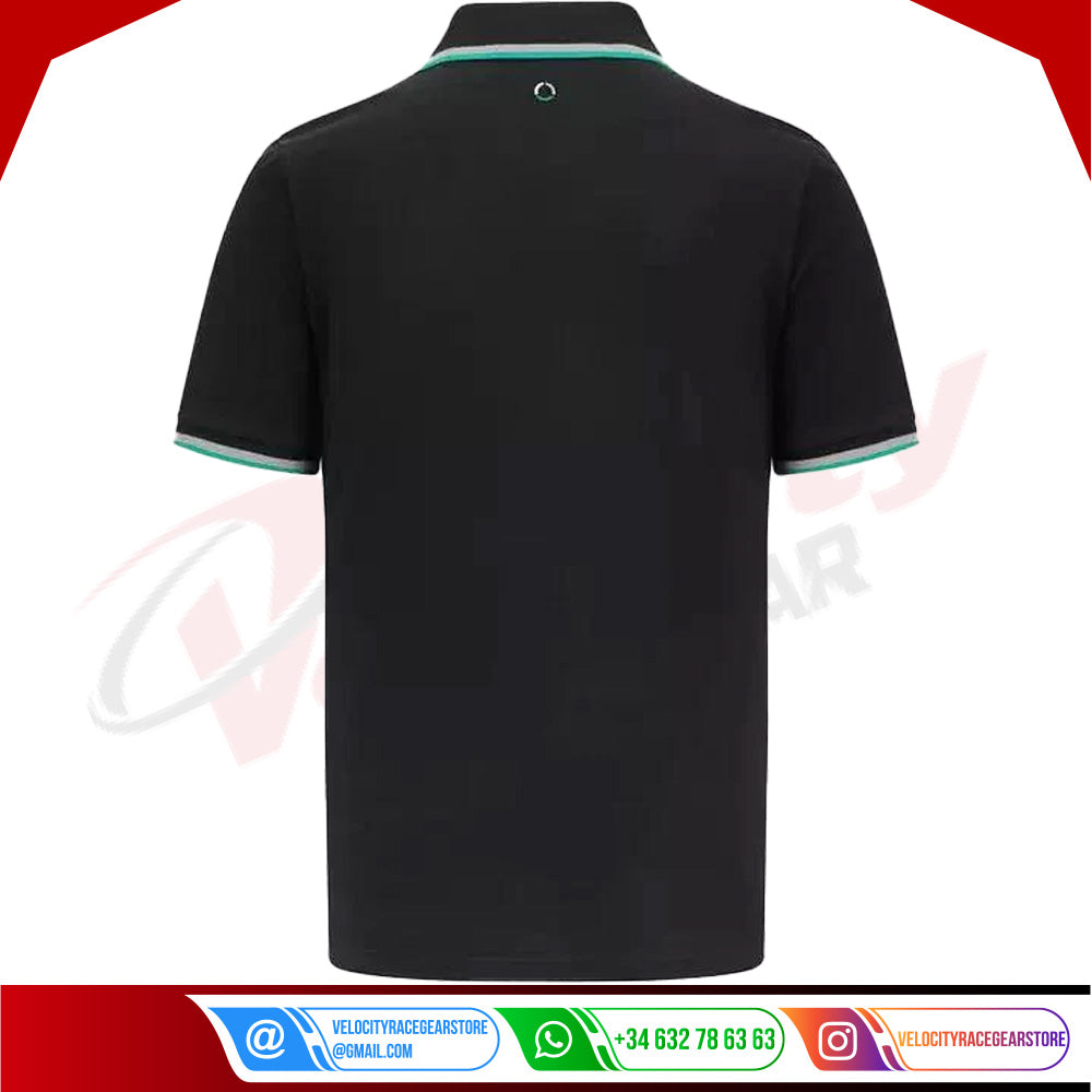 Mercedes-AMG F1 Classic Polo - Velocity Racegear-Mercedes-AMG F1 Classic Polo - Velocity Racegear-F1 Polo Shirts
