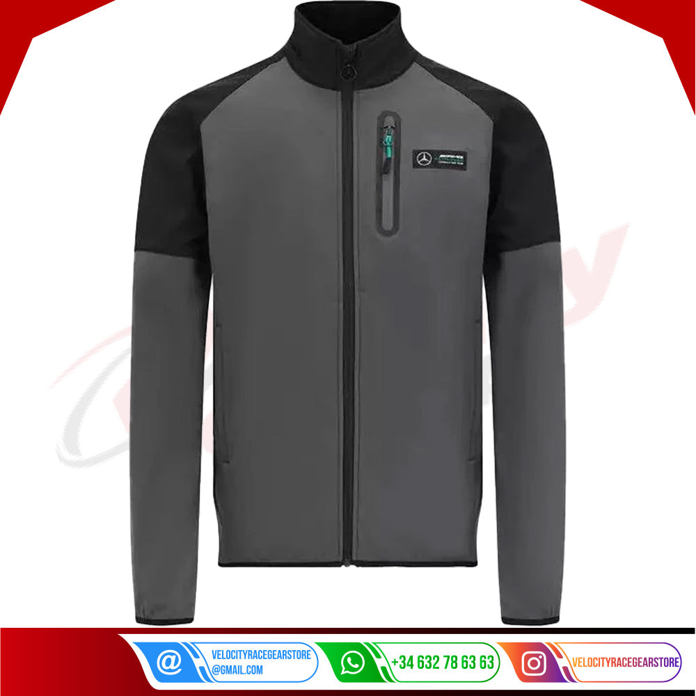 Mercedes-AMG F1 Softshell Jacket - Velocity Racegear-Mercedes-AMG F1 Softshell Jacket - Velocity Racegear-F1 jacket