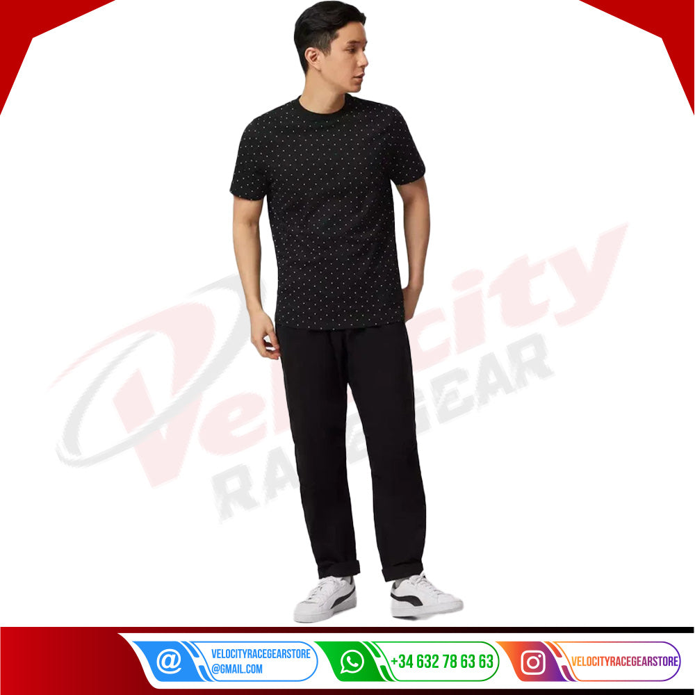 Mercedes-AMG Petronas 2023 Polka Dot T-Shirt - Velocity Racegear-Mercedes-AMG Petronas 2023 Polka Dot T-Shirt - Velocity Racegear-F1 Polo Shirts