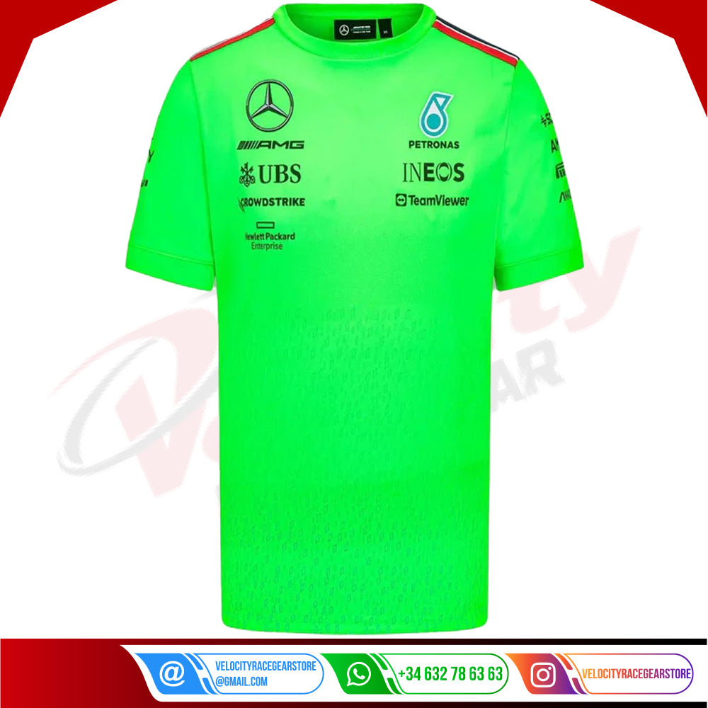 Mercedes-AMG Petronas 2023 Set Up T-Shirt - Velocity Racegear-Mercedes-AMG Petronas 2023 Set Up T-Shirt - Velocity Racegear-F1 Polo Shirts