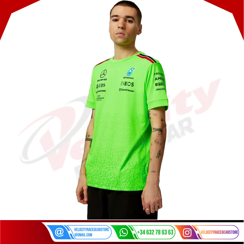 Mercedes-AMG Petronas 2023 Set Up T-Shirt - Velocity Racegear-Mercedes-AMG Petronas 2023 Set Up T-Shirt - Velocity Racegear-F1 Polo Shirts