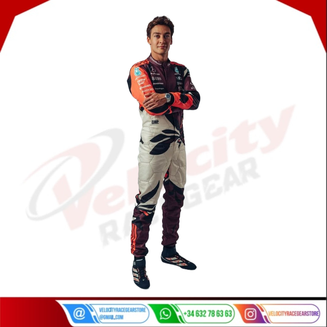 F1 Race Suit George Russell Miami Grand Prix Mercedes-AMG