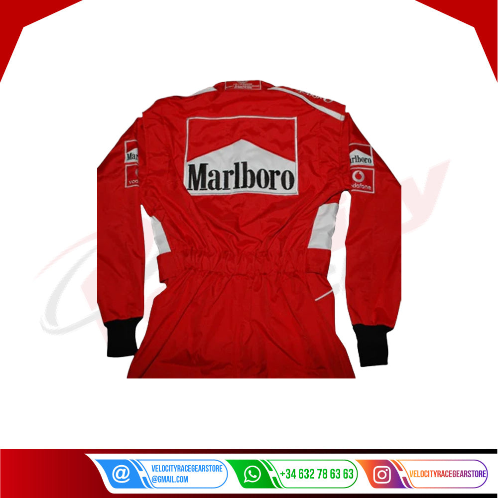 Michael Schumacher SIGNED Ferrari 2004 F1 REPLICA Race SUIT - Velocity Racegear-Michael Schumacher SIGNED Ferrari 2004 F1 REPLICA Race SUIT - Velocity Racegear-F1 Racing Suit