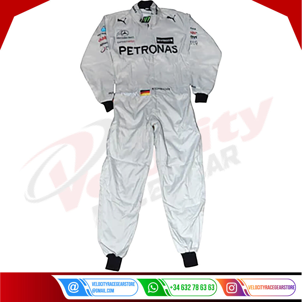Michael Schumacher SIGNED Mercedes 2012 F1 REPLICA Race SUIT - Velocity Racegear-Michael Schumacher SIGNED Mercedes 2012 F1 REPLICA Race SUIT - Velocity Racegear-F1 Racing Suit