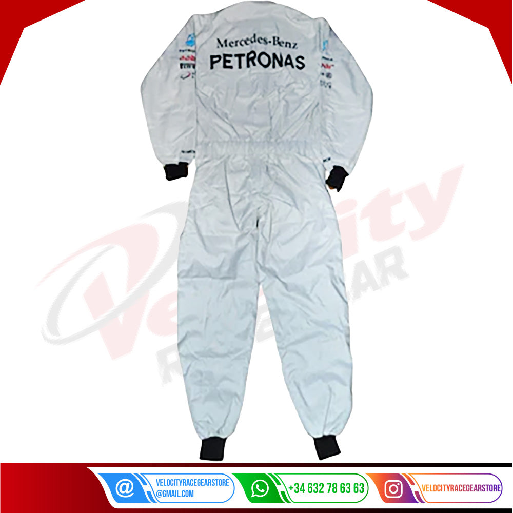 Michael Schumacher SIGNED Mercedes 2012 F1 REPLICA Race SUIT - Velocity Racegear-Michael Schumacher SIGNED Mercedes 2012 F1 REPLICA Race SUIT - Velocity Racegear-F1 Racing Suit
