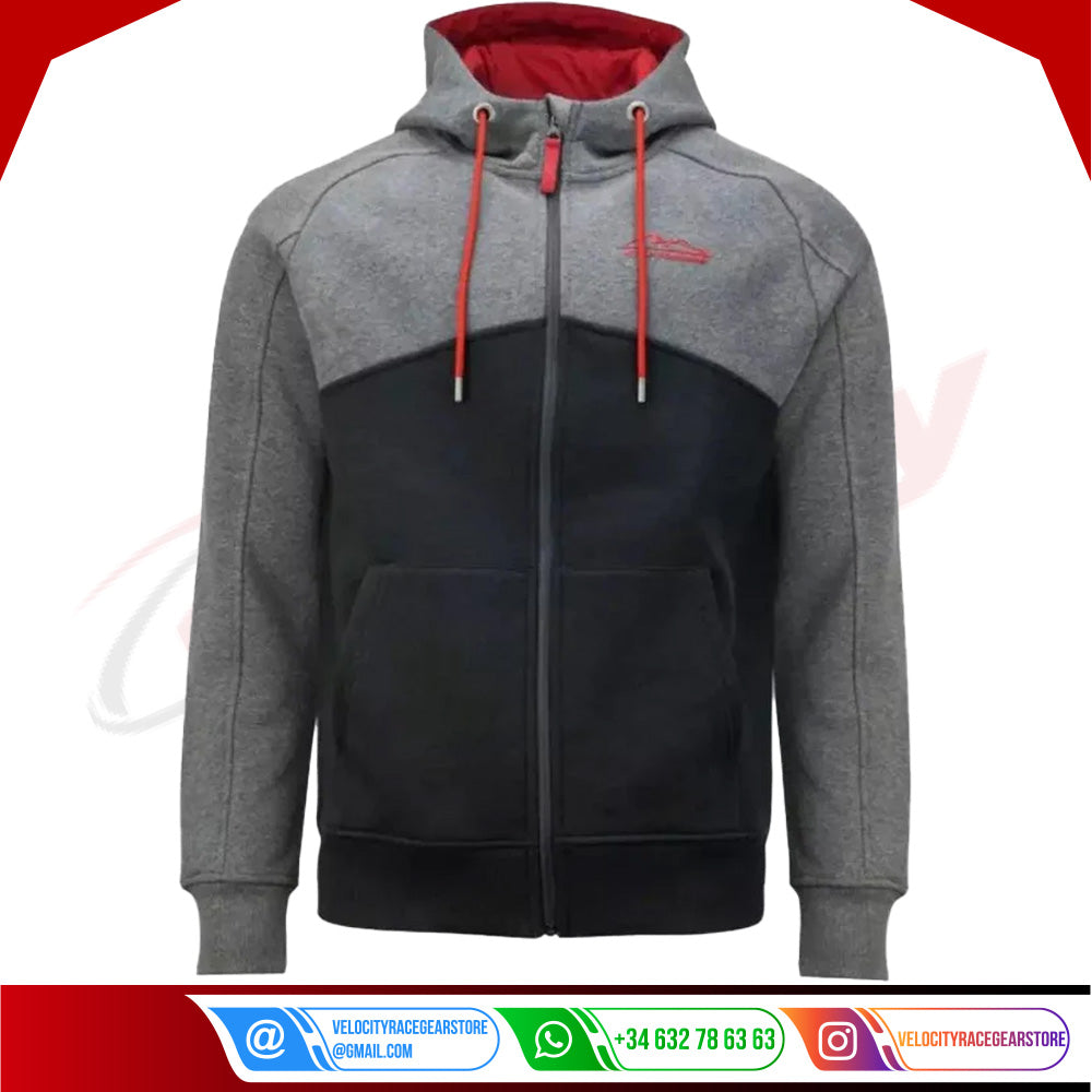 Michael Schumacher Zip Hoodie Last GP Race 2012 - Velocity Racegear-Michael Schumacher Zip Hoodie Last GP Race 2012 - Velocity Racegear-F1 jacket