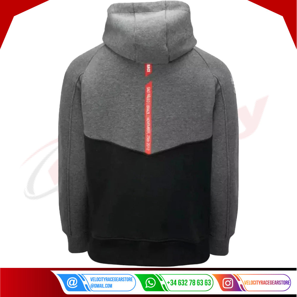 Michael Schumacher Zip Hoodie Last GP Race 2012 - Velocity Racegear-Michael Schumacher Zip Hoodie Last GP Race 2012 - Velocity Racegear-F1 jacket