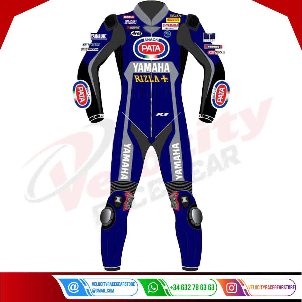 Michael Van Der Mark Yamaha Riding Leathers WSBK 2020 - Velocity Racegear-null
