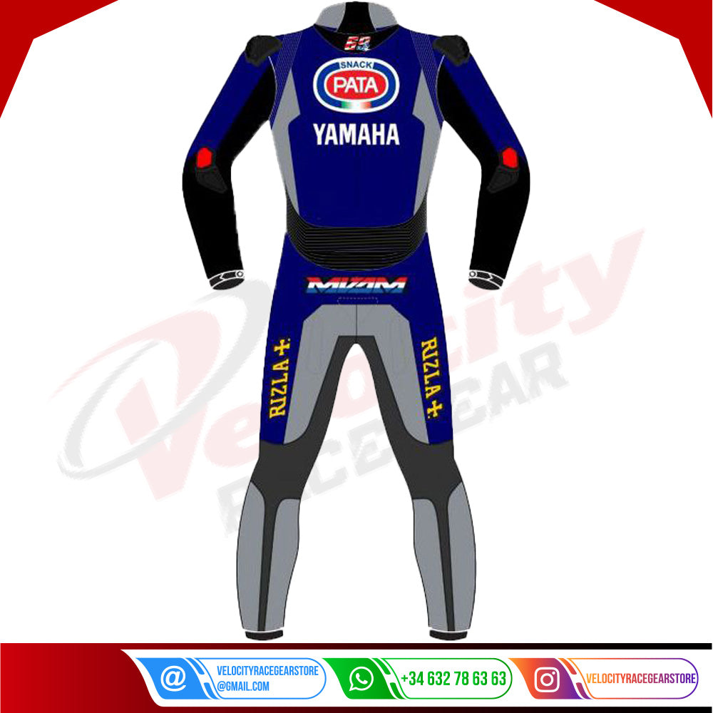Michael Van Der Mark Yamaha Riding Leathers WSBK 2020 - Velocity Racegear-null