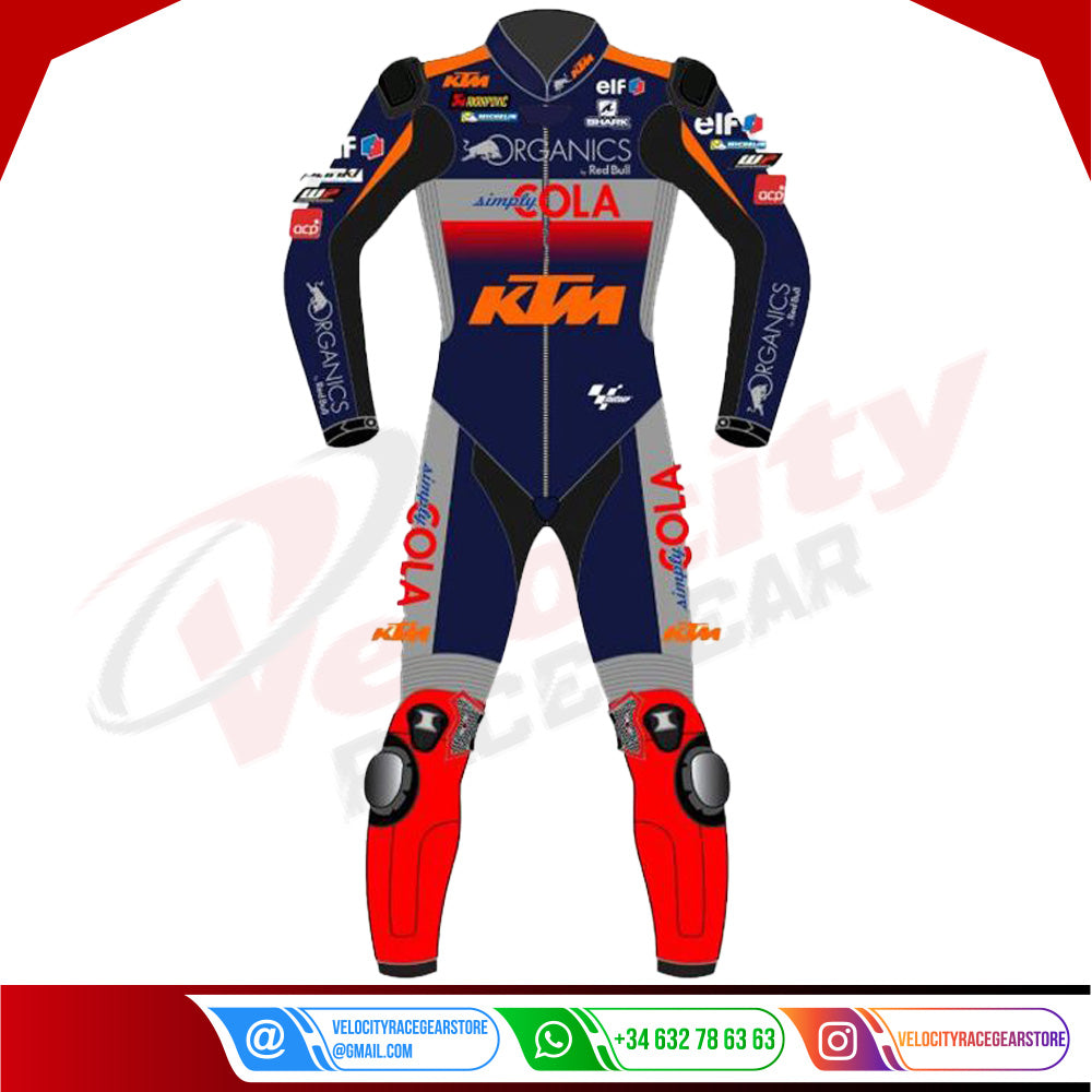 Miguel Oliveira KTM Leather Race Suit Moto GP 2020 - Velocity Racegear-null