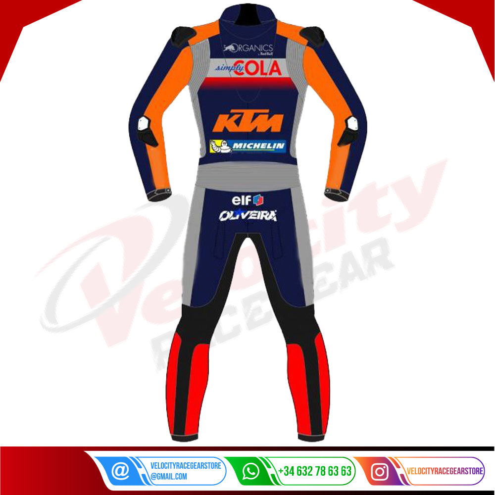 Miguel Oliveira KTM Leather Race Suit Moto GP 2020 - Velocity Racegear-null