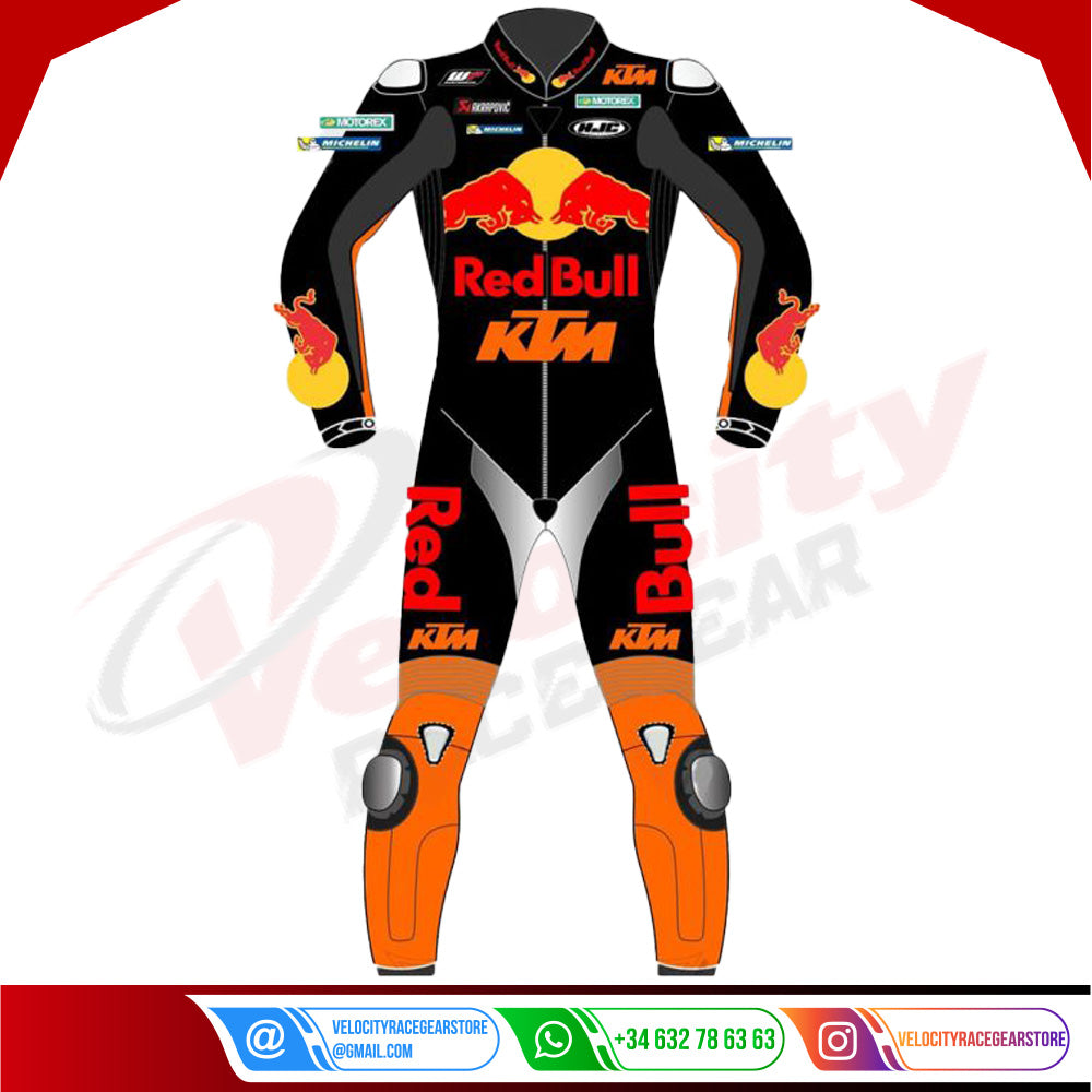 Miguel Oliveira KTM Redbull Motorbike Suit 2018 - Velocity Racegear-null