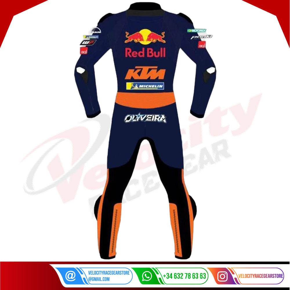 Miguel Oliveira Red Bull Racing Suit KTM MotoGP 2021 - Velocity Racegear-null