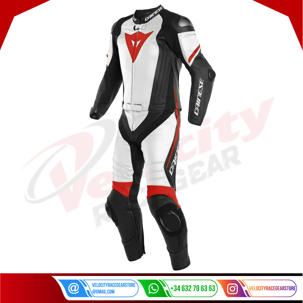 MotoGP Motorcycle Motorbike Leather Suit Two Piece - Velocity Racegear-null