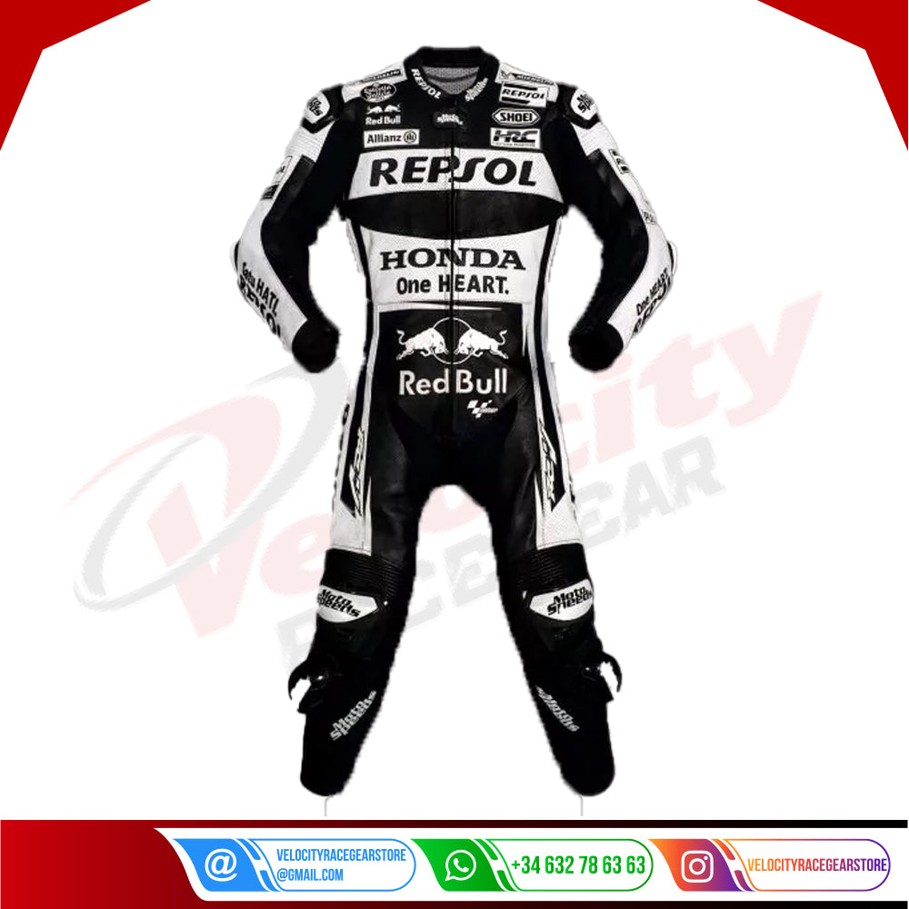 Motorcycle Road Racing Leathers Marquez - Velocity Racegear-null