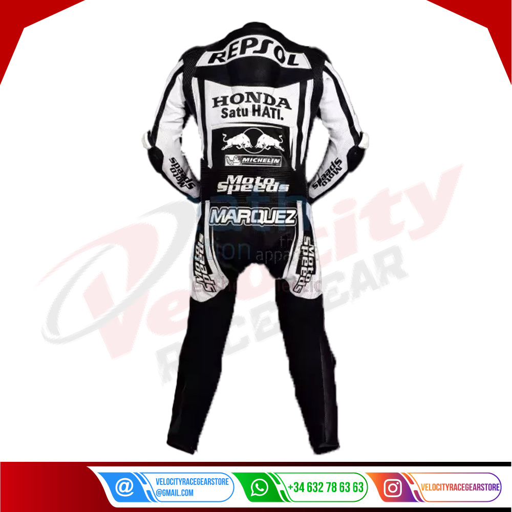 Motorcycle Road Racing Leathers Marquez - Velocity Racegear-null