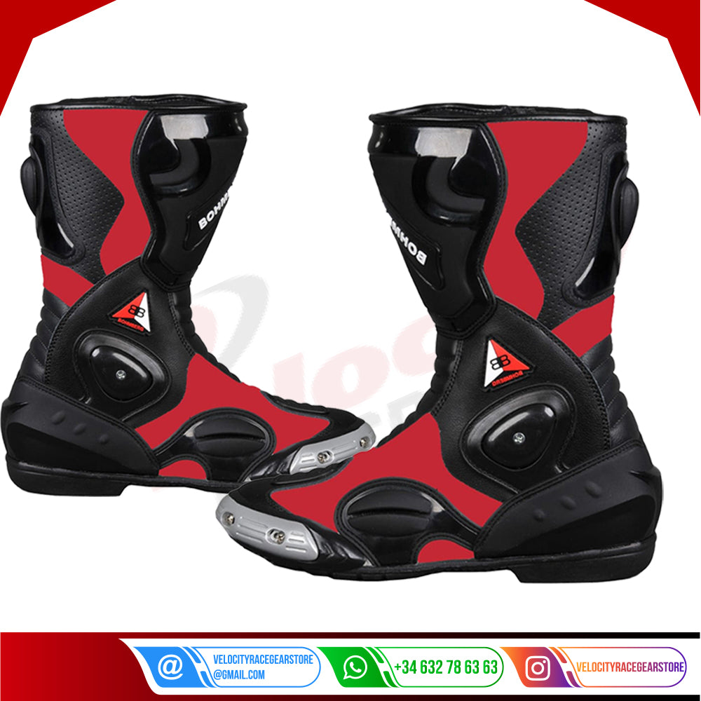 Motorrad-Sportstiefel awe-07 - Velocity Racegear-null