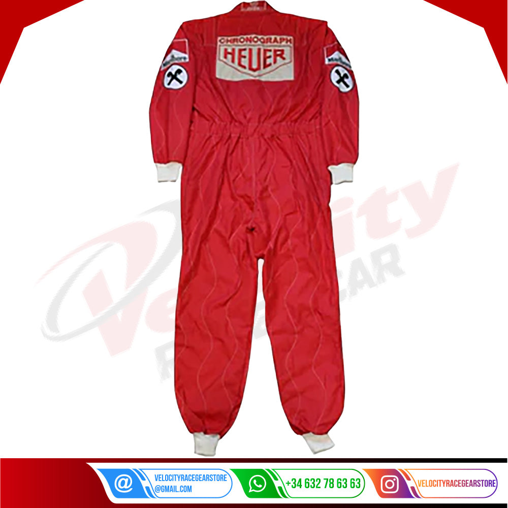 NIKI LAUDA SIGNED FERRARI 1977 F1 REPLICA Race SUIT - Velocity Racegear-NIKI LAUDA SIGNED FERRARI 1977 F1 REPLICA Race SUIT - Velocity Racegear-F1 Racing Suit