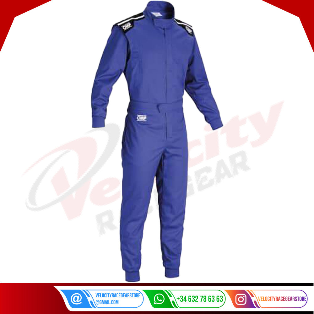 OMP Summer-K Junior Kart Suit - Velocity Racegear-OMP Summer-K Junior Kart Suit - Velocity Racegear-Kart Racing Suit