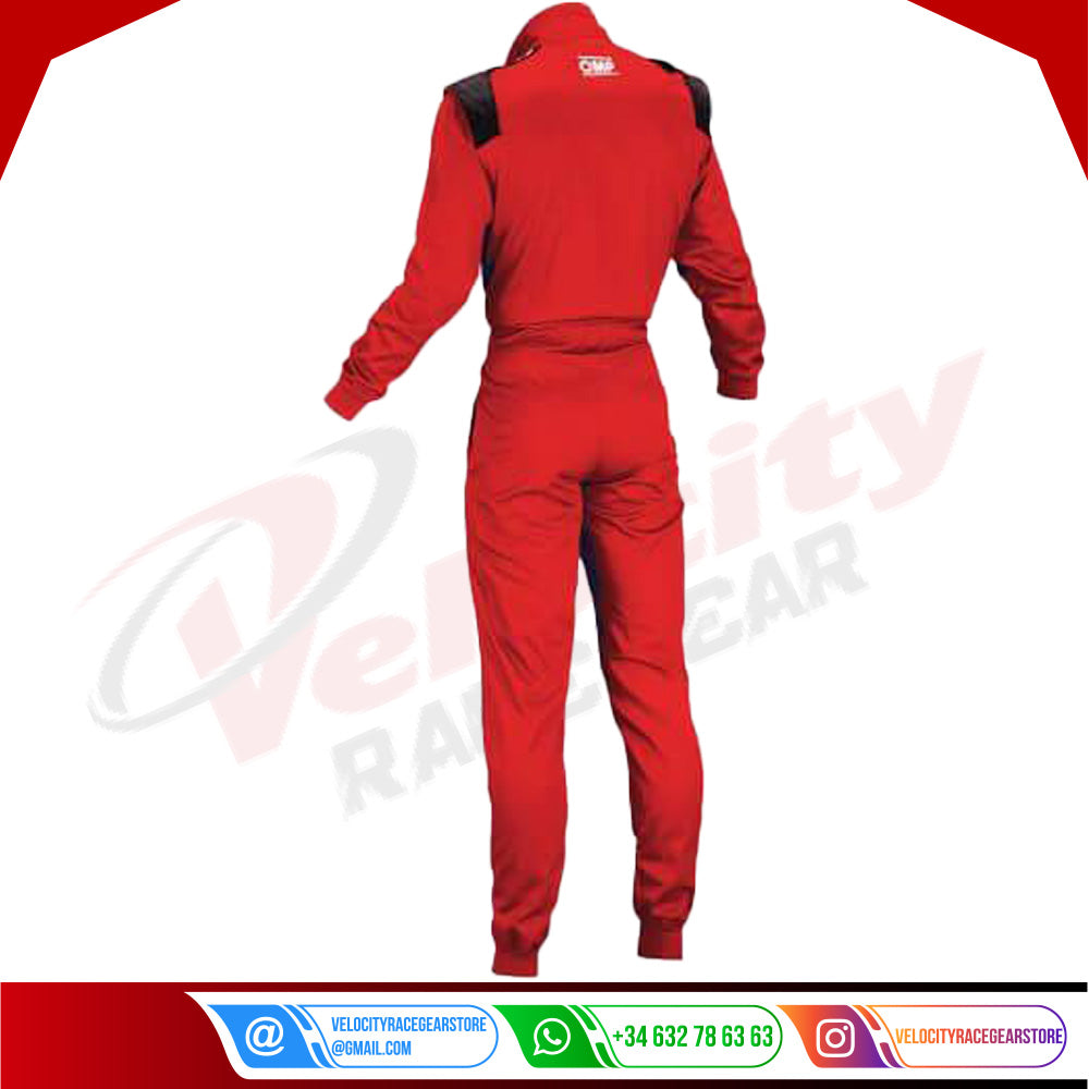 OMP Summer-K Junior Kart Suit - Velocity Racegear-OMP Summer-K Junior Kart Suit - Velocity Racegear-Kart Racing Suit