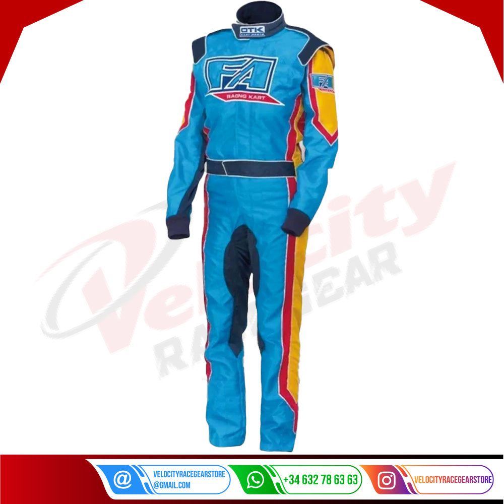 Oscar Piastri F1 Race Suit FA Racing Kart - Velocity Racegear-Oscar Piastri F1 Race Suit FA Racing Kart - Velocity Racegear-F1 Racing Suits