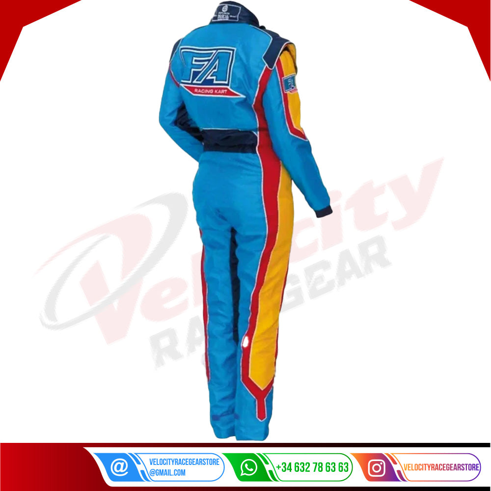 Oscar Piastri F1 Race Suit FA Racing Kart - Velocity Racegear-Oscar Piastri F1 Race Suit FA Racing Kart - Velocity Racegear-F1 Racing Suits