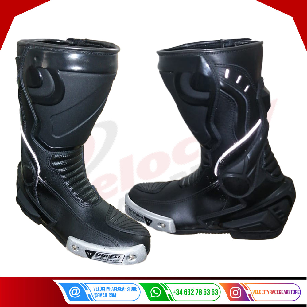 Outdoor Motorcycle Protective Breathable Shoes Riding Racing Motorbike Motocross Boots for Men - Velocity Racegear-null