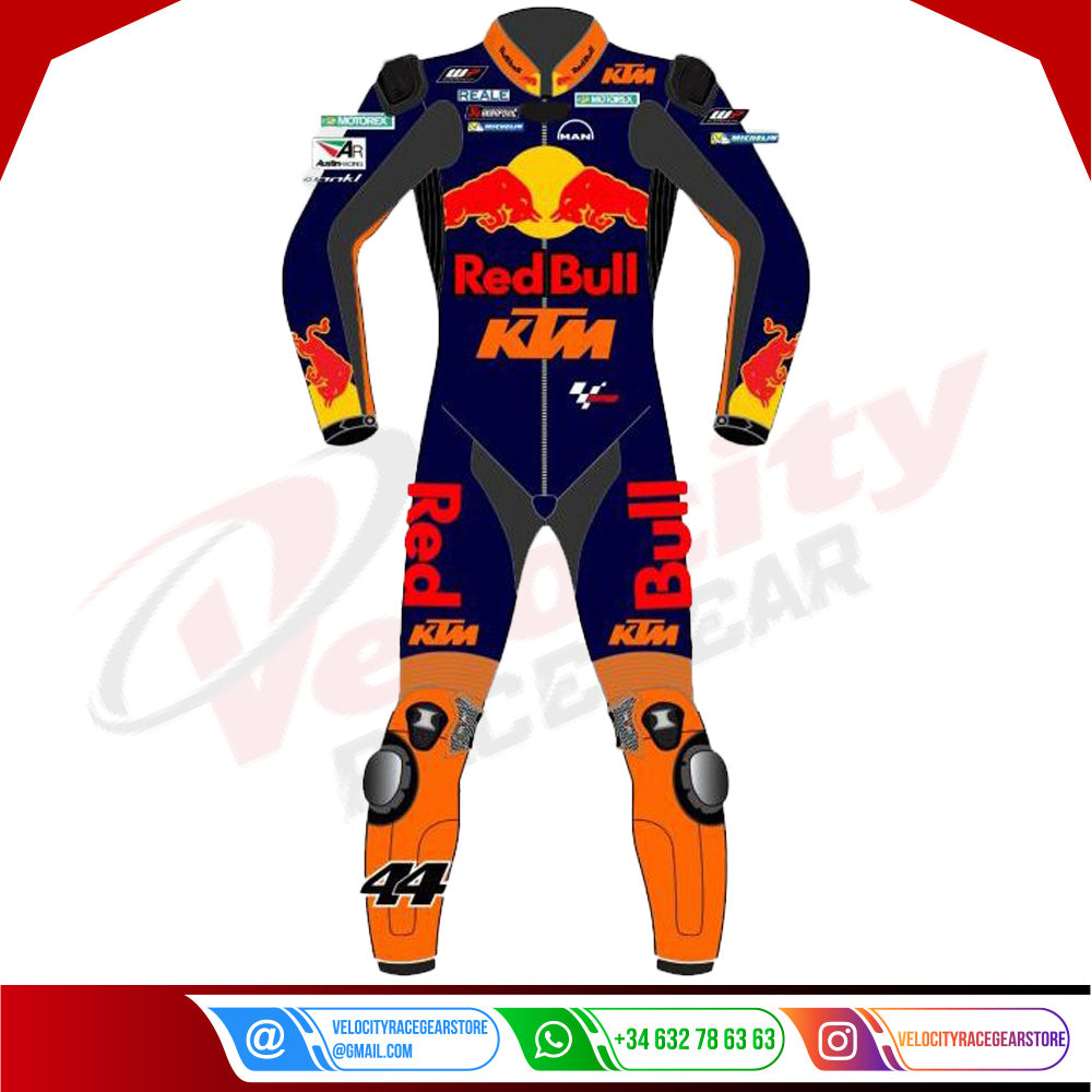 Pol Espargaro Red Bull KTM Moto GP 2017 Leather Suit - Velocity Racegear-null