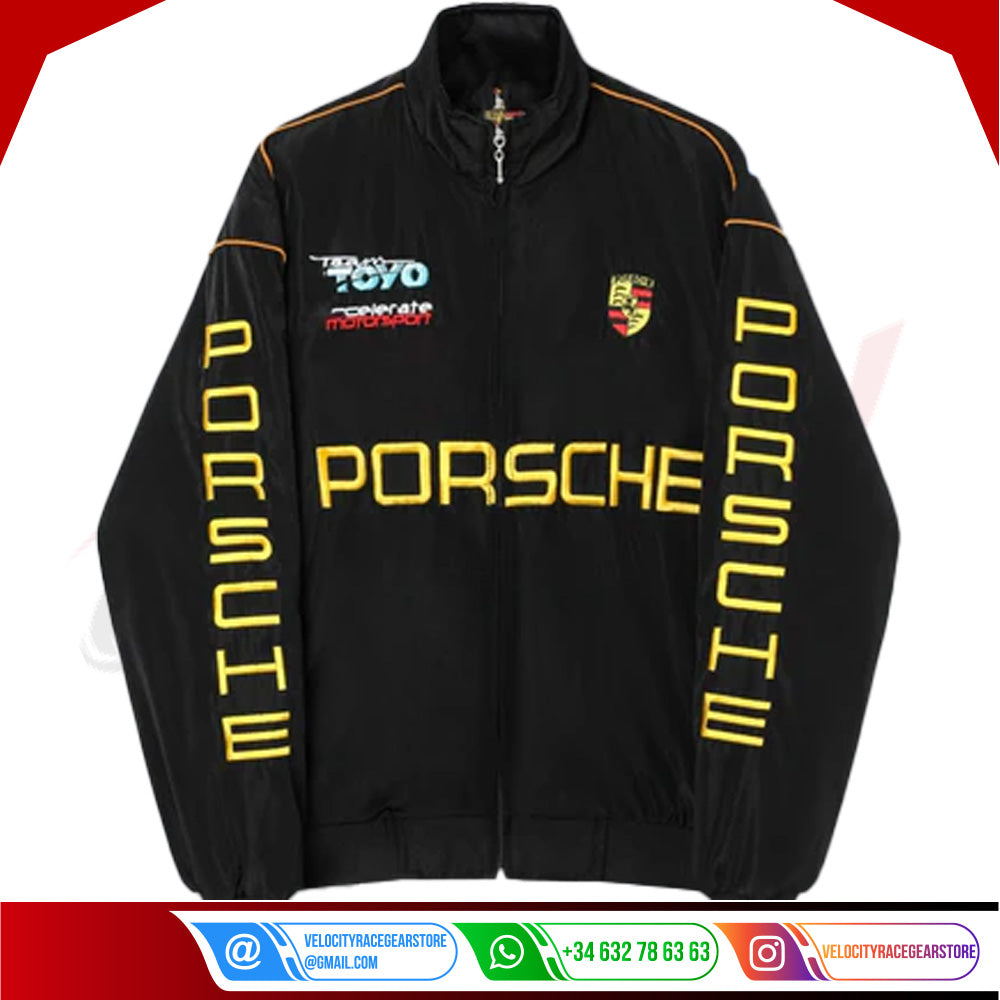 Porsche F1 Vintage Jacket - Velocity Racegear-Porsche F1 Vintage Jacket - Velocity Racegear-F1 jacket
