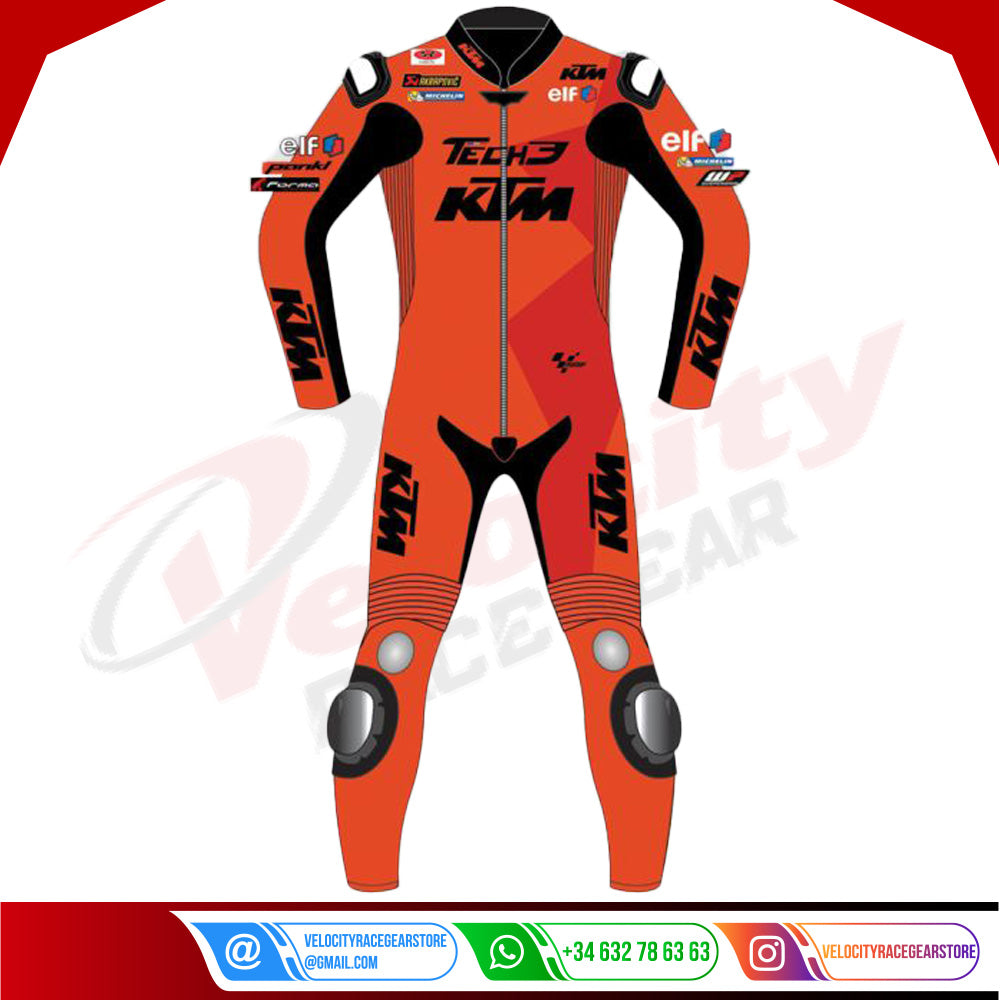 Remy Gardner KTM Tech3 Leather Riding Suit MotoGP 2022 - Velocity Racegear-null