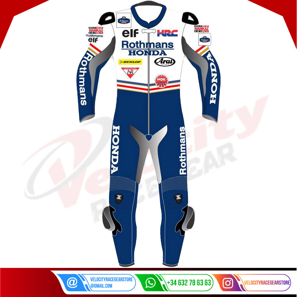 Rothmans Honda Leather Suit - Velocity Racegear-null