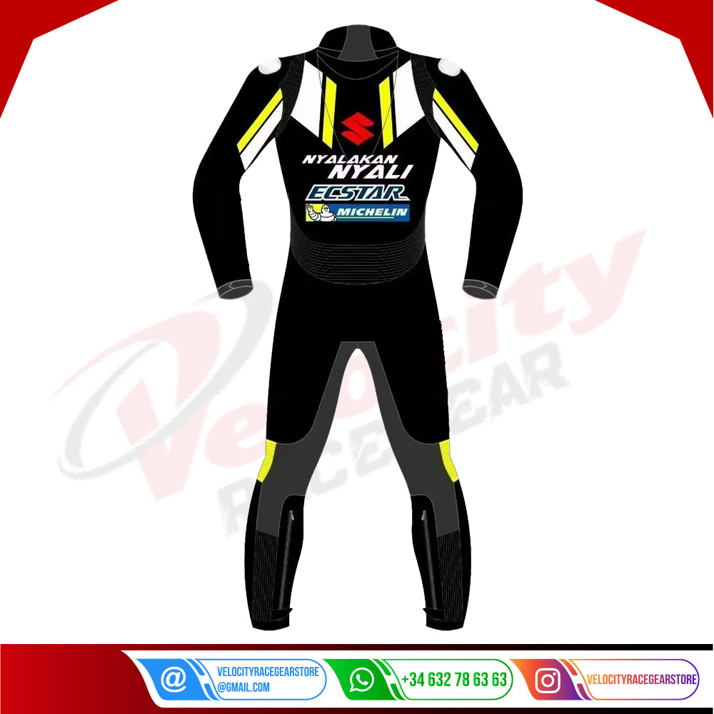 SUZUKI RACE Custom Motorbike Suits Suit Leather Motorbike Suit Print Custom Made Motorcycle & Auto Racing Jackets for Men