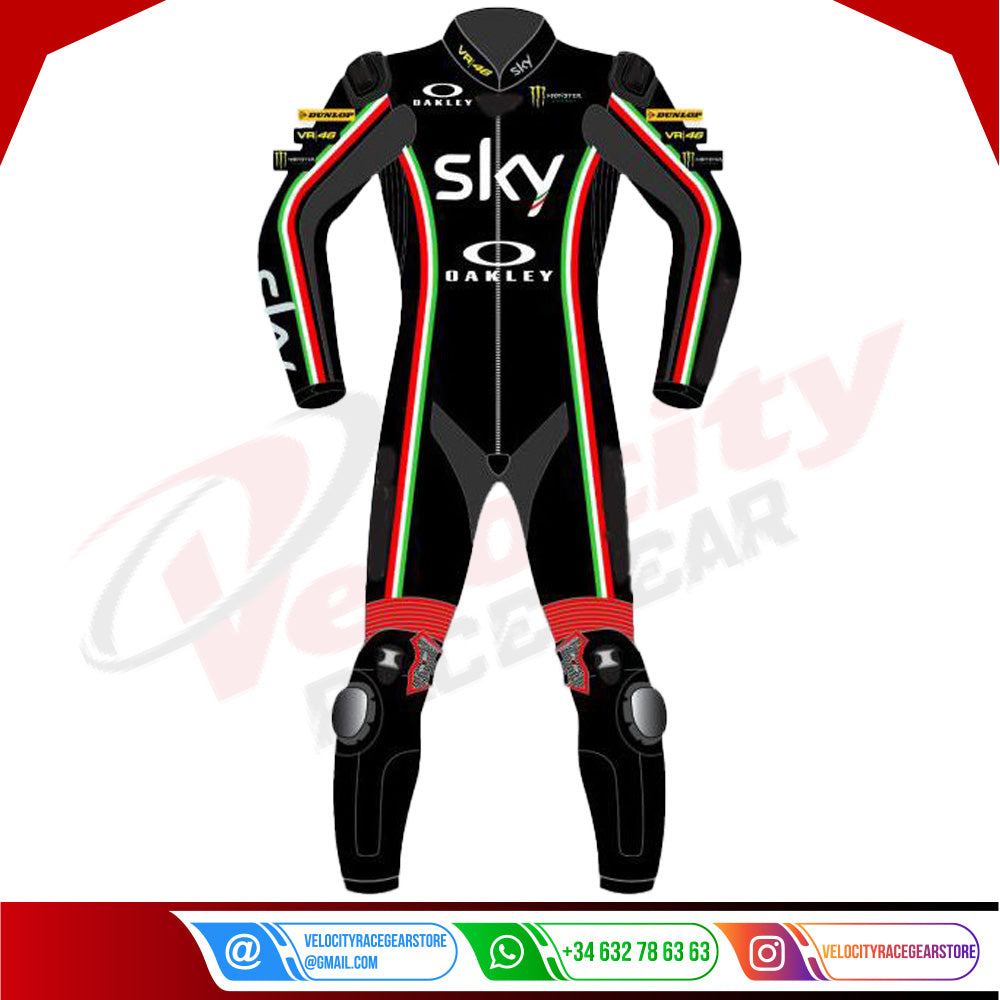Sky Motorcycle Leather Suit 2017 - Velocity Racegear-null