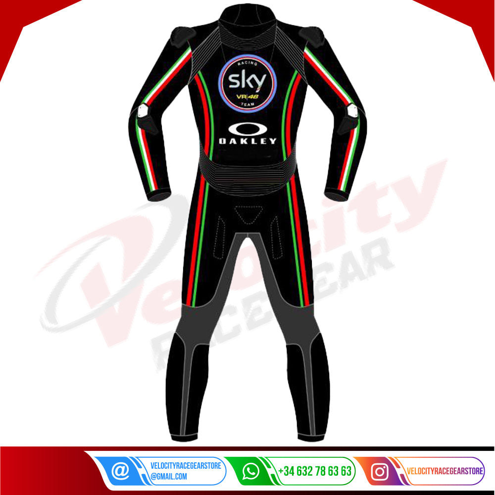 Sky Motorcycle Leather Suit 2017 - Velocity Racegear-null