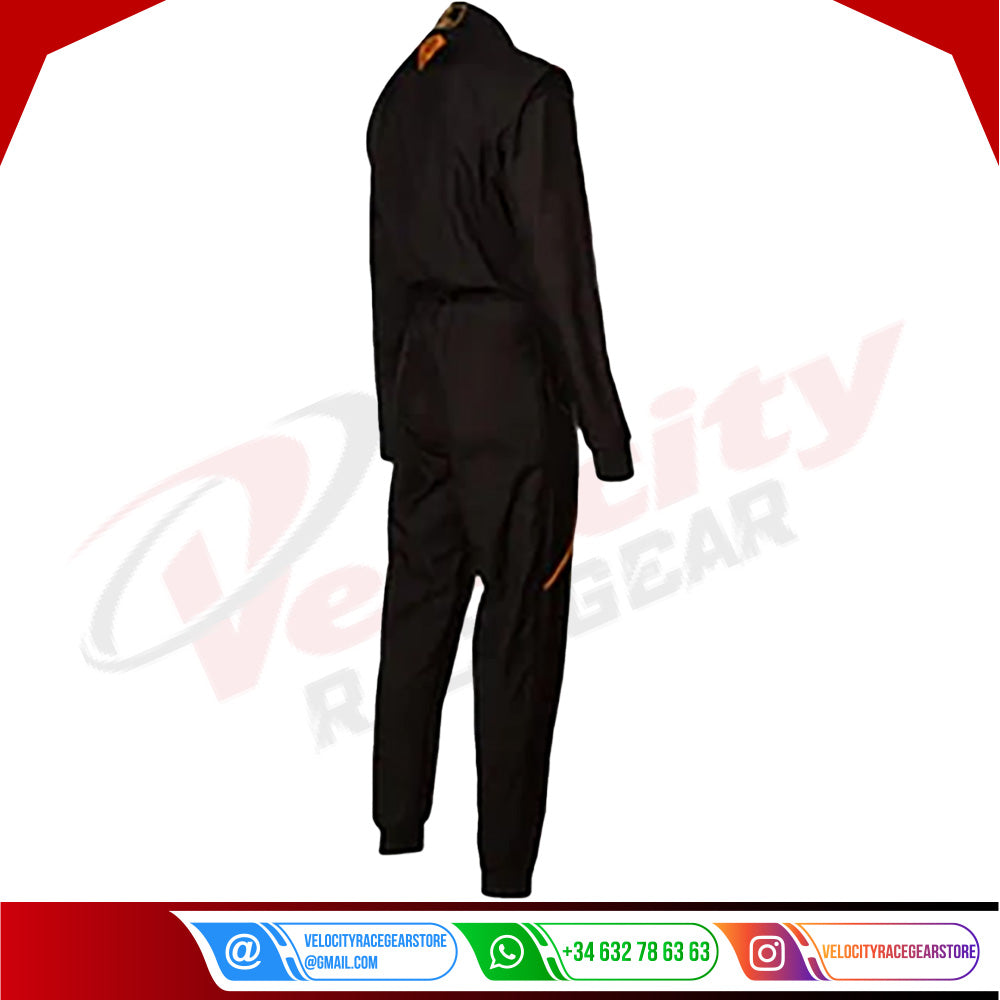 Speed LVL2 suit RS-1 Barcelona black / Fluo orange