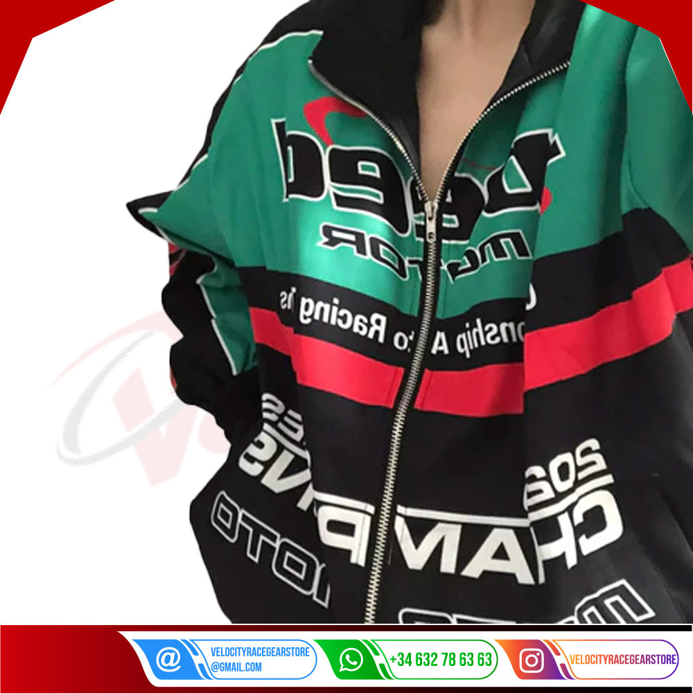 Speed Motor Green racing f1 jacket - Velocity Racegear-Speed Motor Green racing f1 jacket - Velocity Racegear-F1 jacket