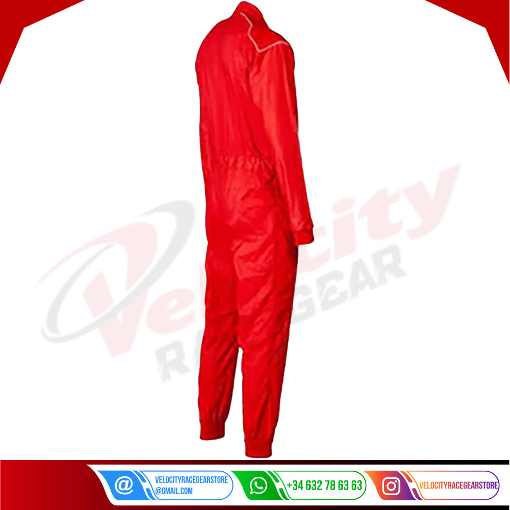 Speed hobby suit Daytona HS-1 Red - Velocity Racegear-Speed hobby suit Daytona HS-1 Red - Velocity Racegear-Kart Racing Suit