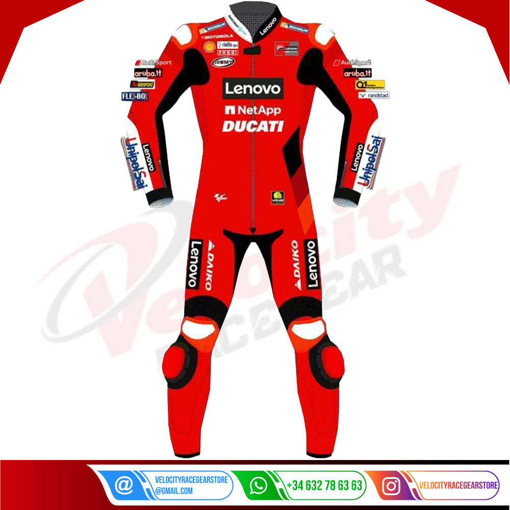 Sport Bike Racing Suit Chaz Davies Ducati WSBK 2021 - Velocity Racegear-null
