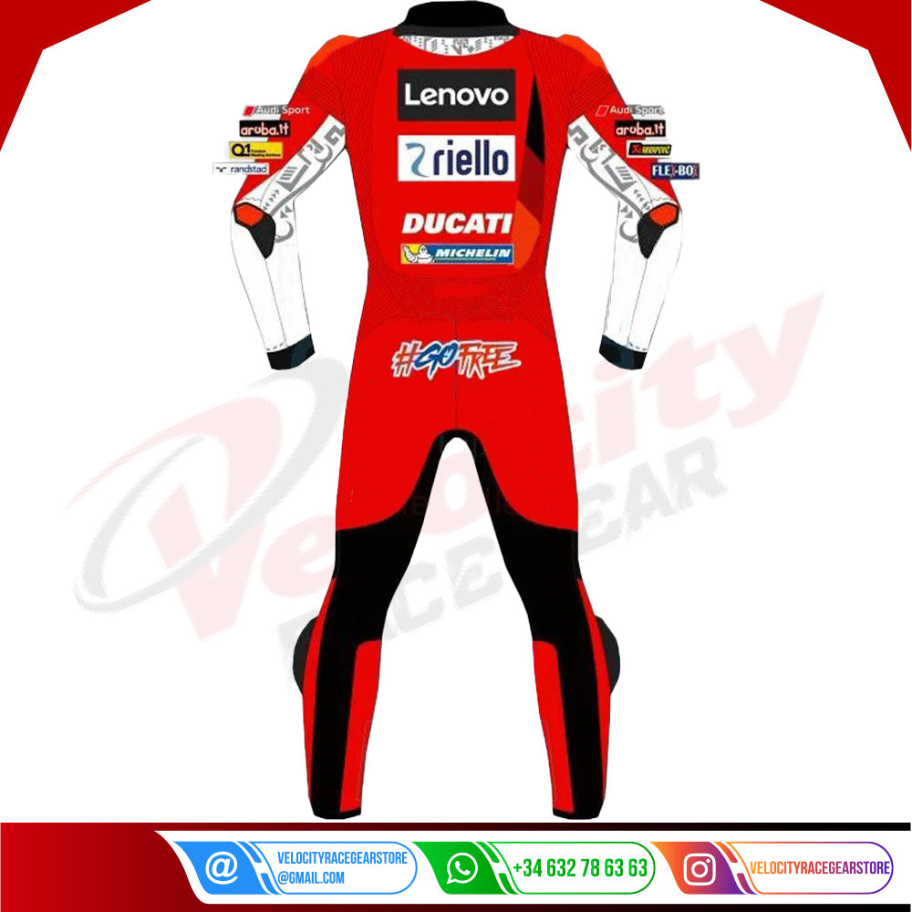 Sport Bike Racing Suit Chaz Davies Ducati WSBK 2021 - Velocity Racegear-null
