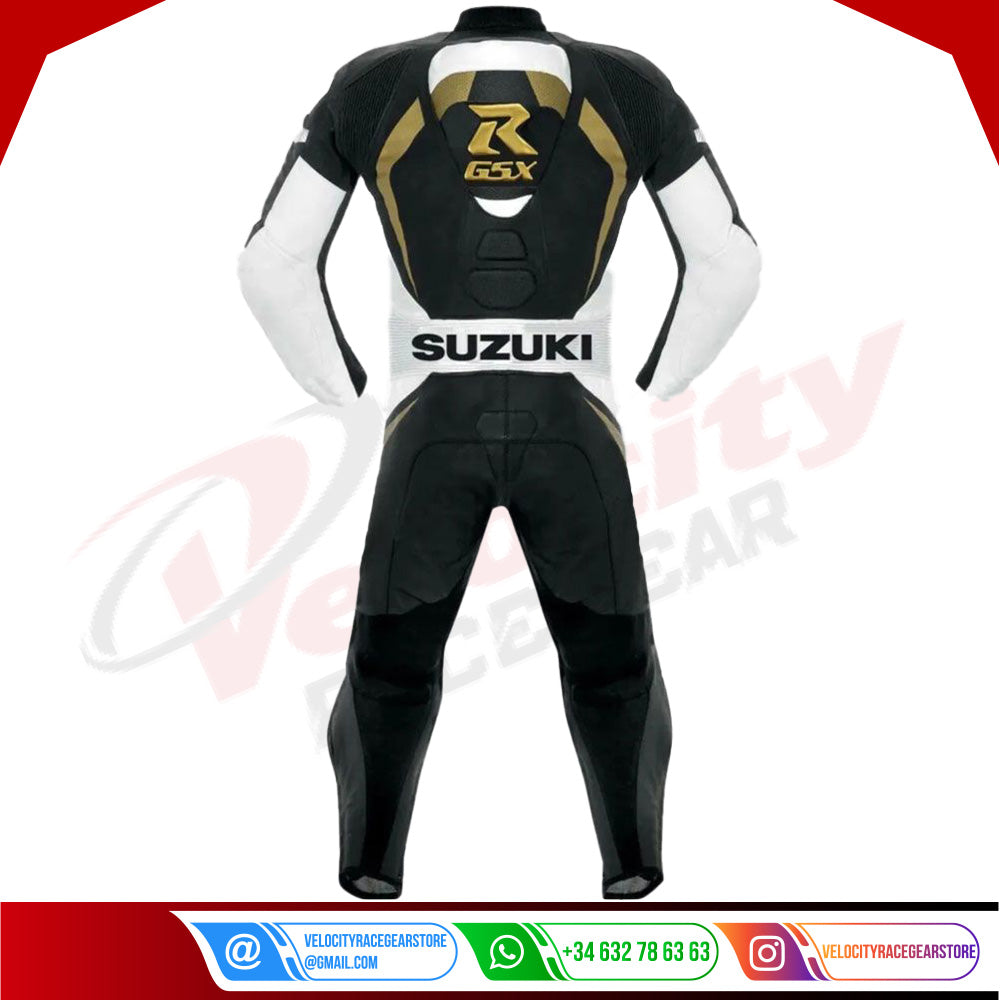 Suzuki MotoGP Racing Leather Suit - Velocity Racegear-null