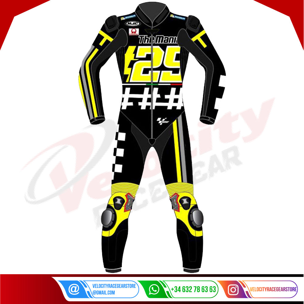 Suzuki Nyalakan Nyali Motogp Leather Suit - Velocity Racegear-null
