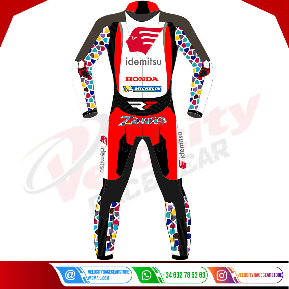 Takaaki Nakagami Honda 2023 MotoGP Racing Suit - Velocity Racegear-null