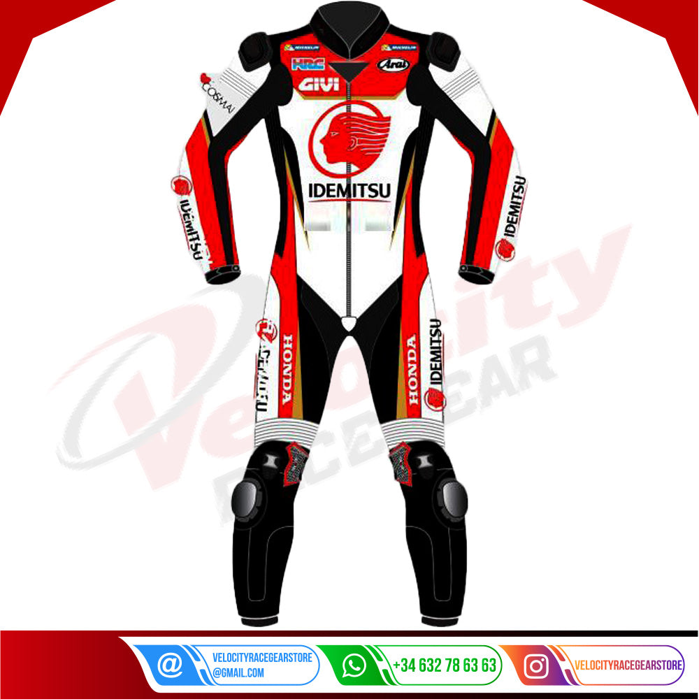 Takaaki Nakagami LCR Honda 2019 Motogp Race Suit - Velocity Racegear-null