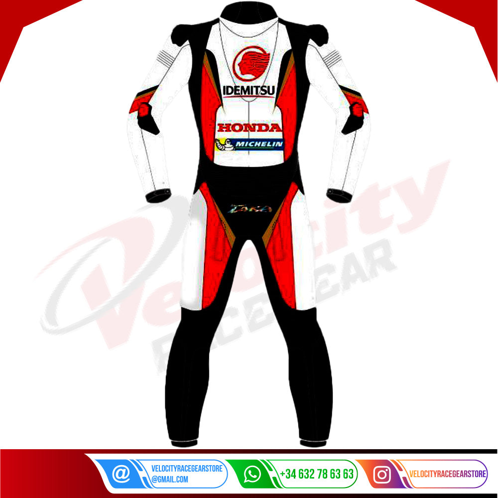 Takaaki Nakagami LCR Honda 2019 Motogp Race Suit - Velocity Racegear-null