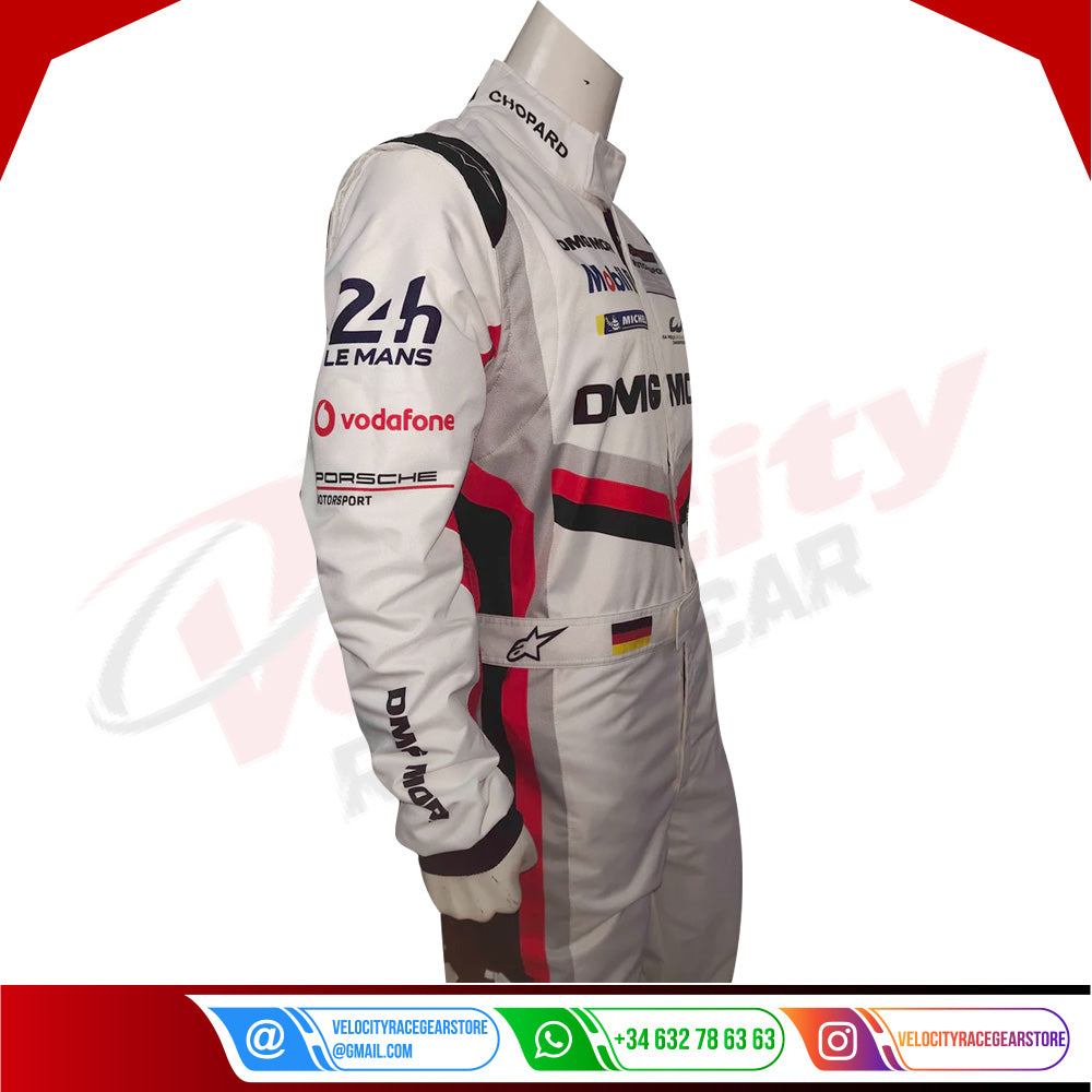 Timo Bernhard F1 Replica Race Suit 2017 - Velocity Racegear-Timo Bernhard F1 Replica Race Suit 2017 - Velocity Racegear-F1 Racing Suit