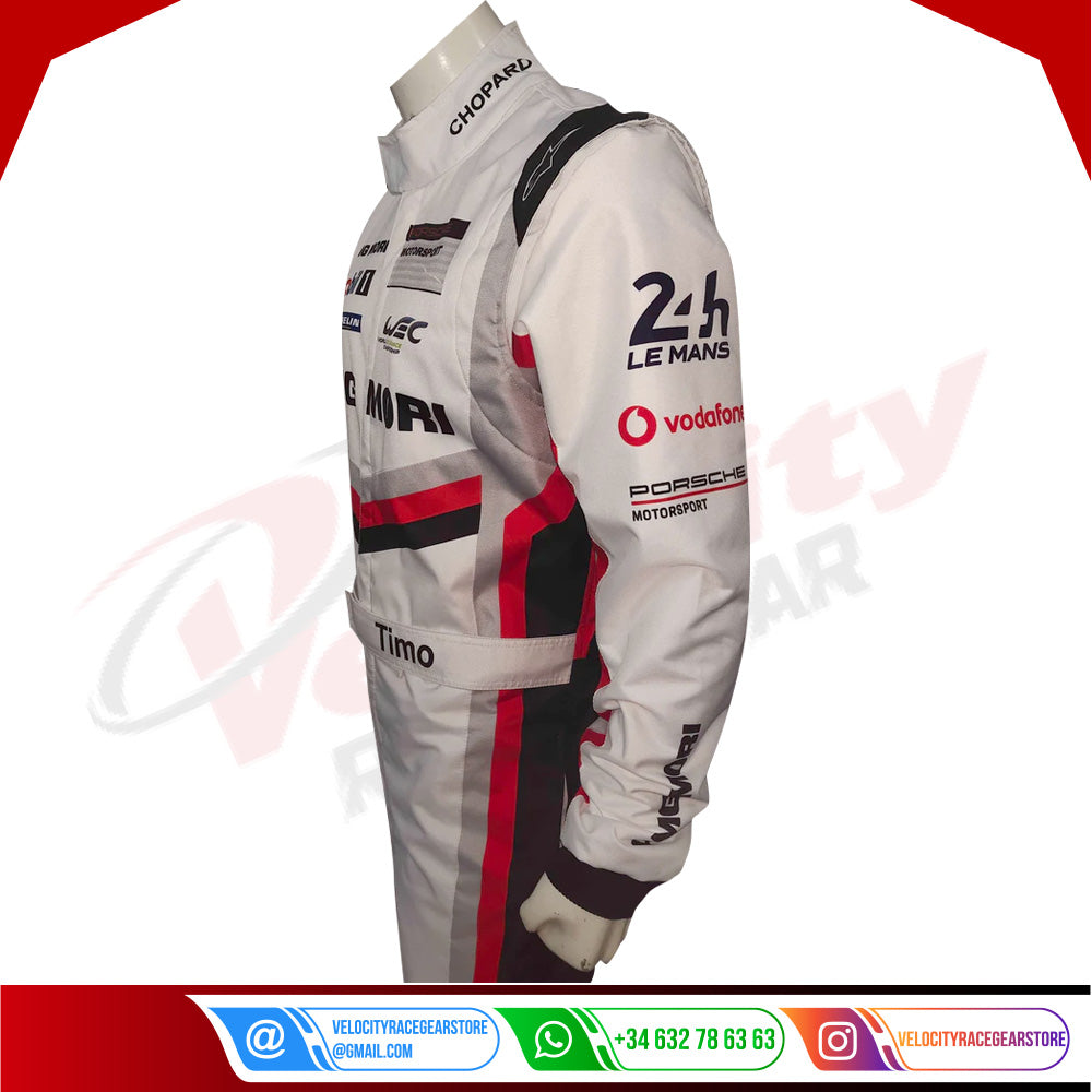 Timo Bernhard F1 Replica Race Suit 2017 - Velocity Racegear-Timo Bernhard F1 Replica Race Suit 2017 - Velocity Racegear-F1 Racing Suit