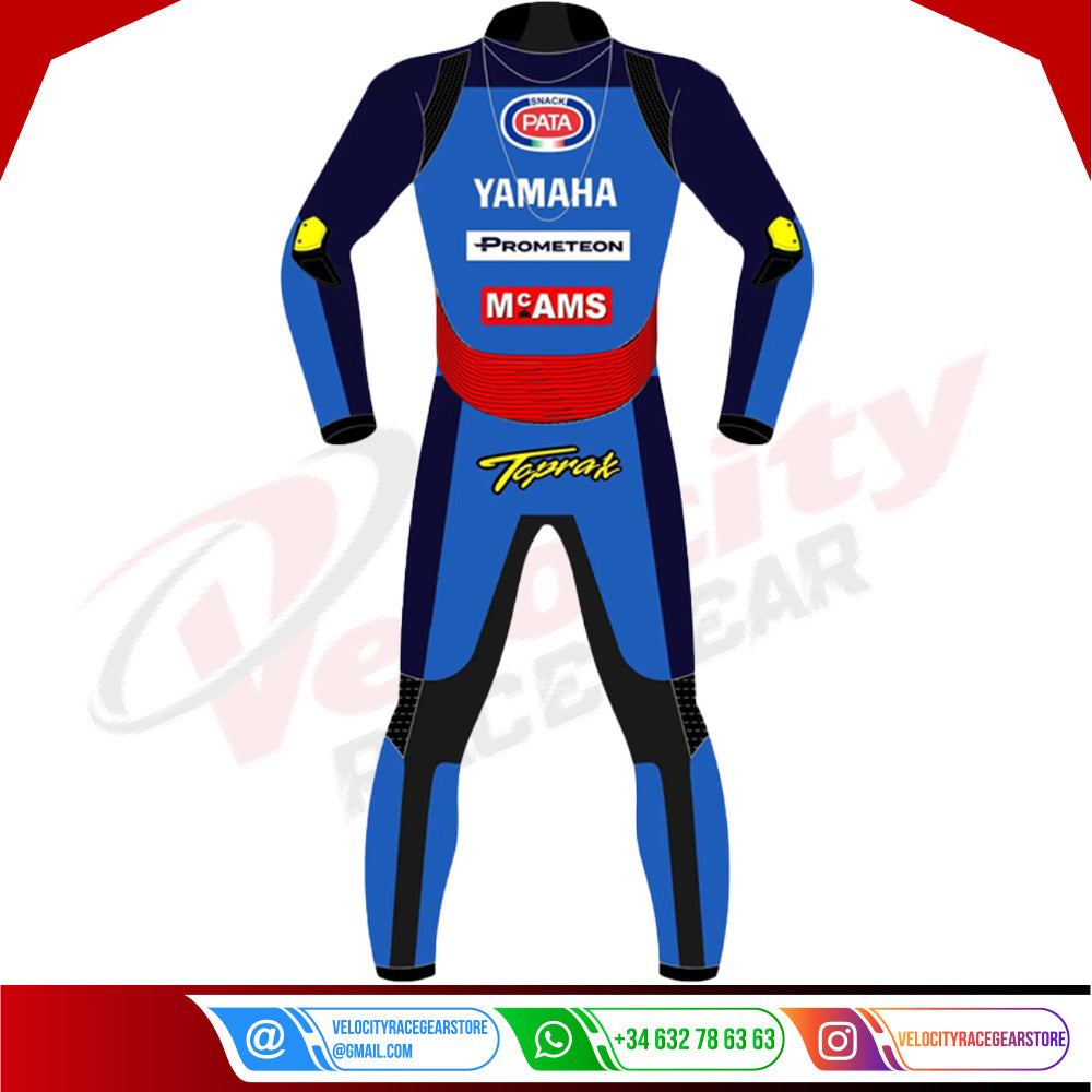Toprak Razgatlioglu Pata Yamaha WSBK 2023 Leather Suit - Velocity Racegear-null