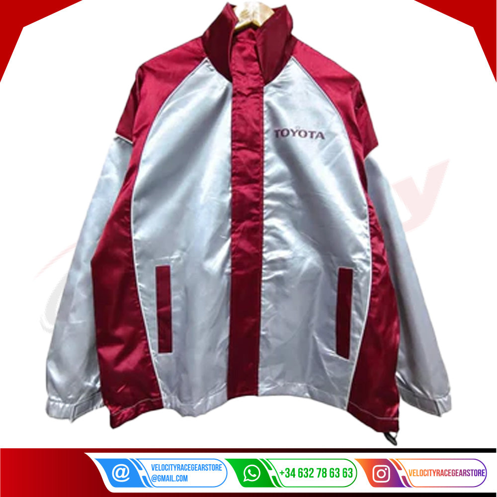 Toyota Vintage Embroidered F1 Jacket - Velocity Racegear-Toyota Vintage Embroidered F1 Jacket - Velocity Racegear-F1 jacket