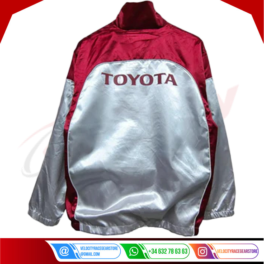 Toyota Vintage Embroidered F1 Jacket - Velocity Racegear-Toyota Vintage Embroidered F1 Jacket - Velocity Racegear-F1 jacket