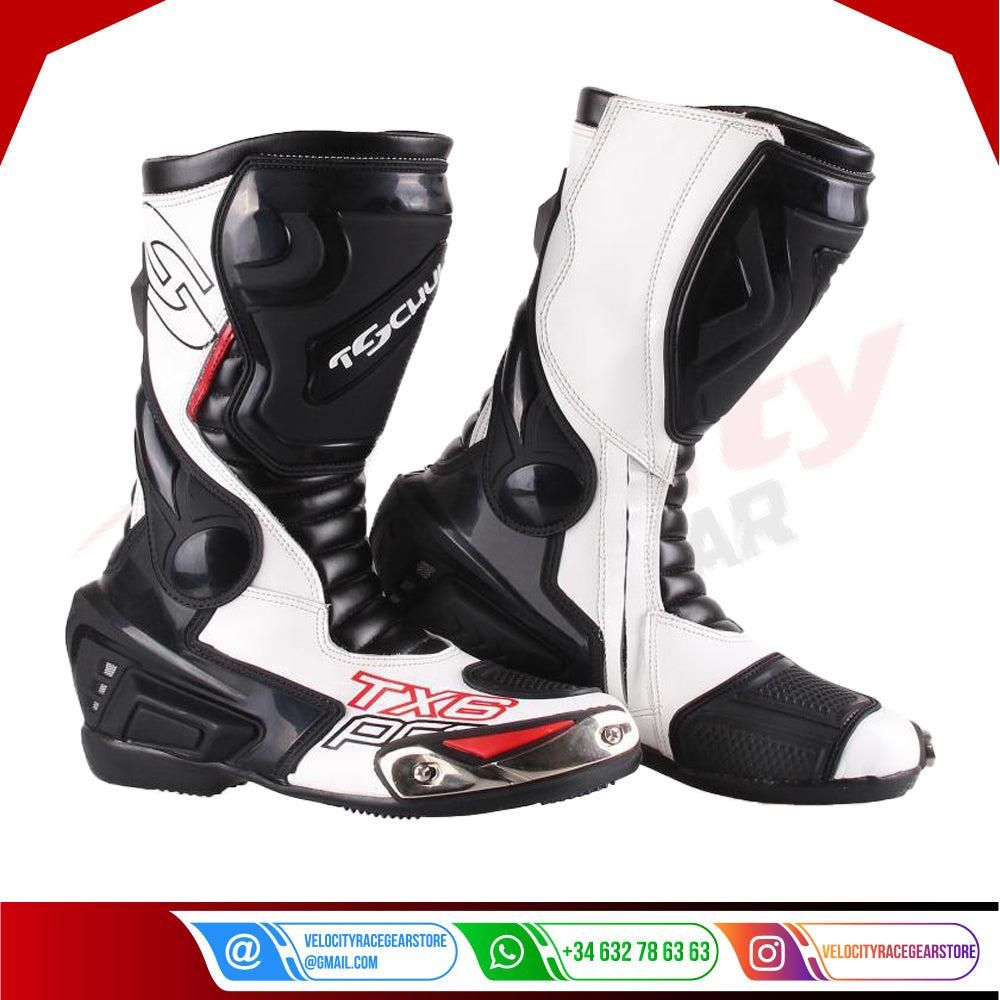 Tschul Motorcycle Boots TX6-Pro - Velocity Racegear-null